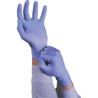 TouchNTuff&reg; 92-675 Gloves, Small, Nitrile, 5-mil, Powder-Free, Blue Nia-Chem Ltd.