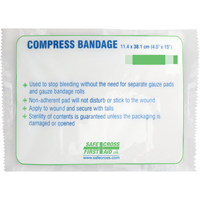 Large Compress Bandage, 15" L x 4-1/2" W Nia-Chem Ltd.