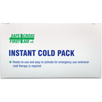 Instant Compress Packs, Cold, Single Use, 4" x 6" SAY517 | Nia-Chem Ltd.