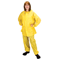 RZ300 Rain Suit, PVC, Small, Yellow SEH092 | Nia-Chem Ltd.