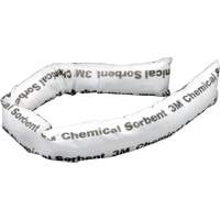 Chemical Sorbent Mini-Boom, Chemical, 4' L x 3" W, 12 gal. Absorbancy, 12 /Pack SB775 | Nia-Chem Ltd.