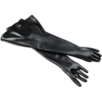 Ambidextrous Glove, Size X-Large/10, 32" L, Butyl Rubber, 30-mil Nia-Chem Ltd.