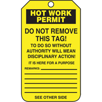 &eacute;tiquettes de s&eacute;curit&eacute; d'inspection et de contr&ocirc;le de l'&eacute;tat de l'&eacute;quipement, Papier cartonn&eacute;, 3-1/8" la x 5-7/8" h, Anglais Nia-Chem Ltd.