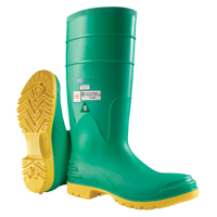 Bottes aux genoux Hazmax 16", PVC, Embout Acier, Pointure 14, Semelle R&eacute;sistant aux perforations Nia-Chem Ltd.
