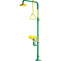 Safe-T-Zone&reg; Aerated Combination Shower & Eyewash Nia-Chem Ltd.