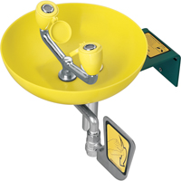 Eyewash Station, Wall-Mount Installation, Plastic Bowl Nia-Chem Ltd.