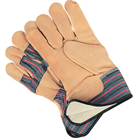 Gant pour ajusteur doubl&eacute;s pour l'hiver r&eacute;sistant &agrave; l'abrasion, Grand, Paume en Cuir fleur de vache, Doublure en Molleton de coton Nia-Chem Ltd.
