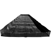 Economy Berms, 748 gal. Capacity, 10' W x 10' L x 12" H, L-Bracket Nia-Chem Ltd.