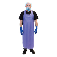 Vinyl Aprons, Vinyl, Blue, 35" W x 45" L Nia-Chem Ltd.