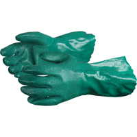 Gants Chemstop avec prise en poudre de c&eacute;ramique, Taille Moyen/8, 12" lo, Nitrile, Doublure en Jersey de coton, 40-mil Nia-Chem Ltd.