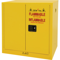 Armoire pour produits inflammables, 22 gal., 2 Porte(s), 35" La x 35" h x 22" p Nia-Chem Ltd.