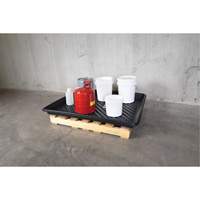 Ultra-Utility Trays&reg;, 36" L x 36" W x 4.75" H, 27 US gal. Spill Capacity Nia-Chem Ltd.