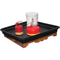 Ultra-Utility Trays&reg;, 40" L x 48" W x 3.5" H, 30 US gal. Spill Capacity Nia-Chem Ltd.