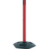 Single Line Heavy Duty Receiver Post, 38" High, Red Nia-Chem Ltd.