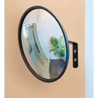 Miroir convexe avec support, Int&eacute;rieur/Ext&eacute;rieur, Diam&egrave;tre 12" Nia-Chem Ltd.