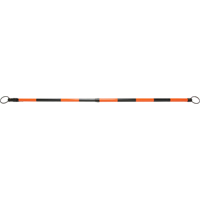 Retractable Cone Bar, 7' 5" Extended Length, Black/Orange Nia-Chem Ltd.
