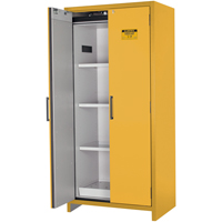Armoire d'entreposage 90 minutes s&eacute;curitaire et conforme &agrave; la norme EN, 30 gal., 2 Porte(s), 35,16" La x 76,89" h x 24,21" p Nia-Chem Ltd.