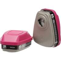 Cartouches pour respirateur s&eacute;rie 6000, Cartouche gaz/vapeur, Vapeurs organiques/P100 Nia-Chem Ltd.