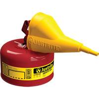 Bidons s&eacute;curitaires, Type I, Acier, 1 gal. US, Rouge, Homologu&eacute; FM/List&eacute; UL/ULC Nia-Chem Ltd.