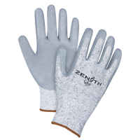 Gants &eacute;lastiques sans coutures r&eacute;sistants &agrave; la coupe, Taille Grand/9, Calibre 13, Rev&ecirc;tement Nitrile, Enveloppe en PEHP, ANSI/ISEA 105 niveau 2/EN 388 niveau 3 Nia-Chem Ltd.