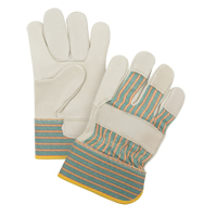 Abrasion-Resistant Fitter's Gloves, Medium, Grain Cowhide Palm Nia-Chem Ltd.