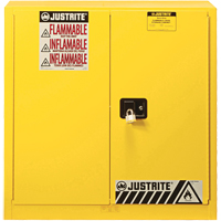 Armoire de s&eacute;curit&eacute; pour produits inflammables Ex Sure-Grip, 30 gal., 2 Porte(s), 36" La x 35" h x 24" p Nia-Chem Ltd.