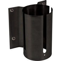 Wall Mounts for Build-Your-Own Crowd Control Barriers, Steel, Screw Mount Nia-Chem Ltd.