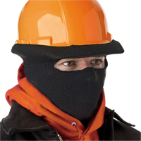 Coiffe extensibles &agrave; enfiler pour casques de s&eacute;curit&eacute;, Taille unique, Noir Nia-Chem Ltd.