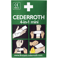 Cederroth 4-in-1 Bloodstopper, 5" L x 3" W Nia-Chem Ltd.