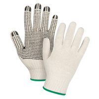 Gants tricot&eacute;s de poids lourd, Poly/coton, Un c&ocirc;t&eacute;, Calibre 7, Moyen Nia-Chem Ltd.