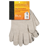 Gants tricot&eacute;s de poids lourd, Poly/coton, Un c&ocirc;t&eacute;, Calibre 7, Grand Nia-Chem Ltd.