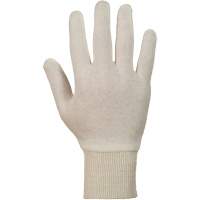 Gants tricot&eacute;s Superior ML80K, Taille unique, Blanc, Non doubl&eacute;, Poignet en tricot Nia-Chem Ltd.