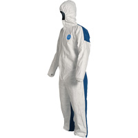 Combinaisons avec capuchon, 4T-Grand, Bleu/Blanc, Tyvek 400 D Nia-Chem Ltd.