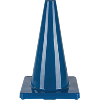 Coloured Traffic Cone, 18", Blue SEH136 | Nia-Chem Ltd.