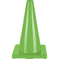 Coloured Traffic Cone, 18", Green SEH139 | Nia-Chem Ltd.