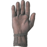 2" Cuff Mesh Glove, Size Small/7, Stainless Steel Shell, ANSI/ISEA 105 Level 5 Nia-Chem Ltd.