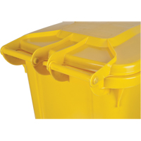 Yellow Mobile Container, Polyurethane, 63 Gallons/63 US gal. SEI276 | Nia-Chem Ltd.