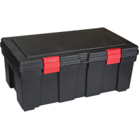 Water Resistant Storage Container, 33" W x 19" D x 13" H, Black Nia-Chem Ltd.