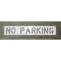 Parking Lot Stencils, Pictogram, 12" x 9" SEI884 | Nia-Chem Ltd.