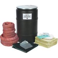 Trousse de lutte contre les d&eacute;versements de premi&egrave;re qualit&eacute;, Mati&egrave;res dangereuses, Baril, Absorbance de 55 gal. US Nia-Chem Ltd.