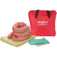 Trousse &eacute;conomique de lutte contre les d&eacute;versements, Mati&egrave;res dangereuses, Sac, Absorbance de 5 gal. US Nia-Chem Ltd.