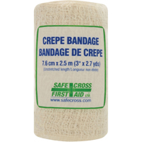 Bandage de cr&ecirc;pe en rouleau, 97-1/5" lo x 3" la, Classe 1 Nia-Chem Ltd.