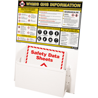 Postes d'information SGH, Anglais, Compris reliures Nia-Chem Ltd.