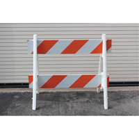 Barricades, A-Frame, 28.6" L x 40" H, Orange/White Nia-Chem Ltd.