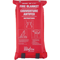 Fire Blanket, Fibreglass, 60"W x 71"L SEL048 | Nia-Chem Ltd.