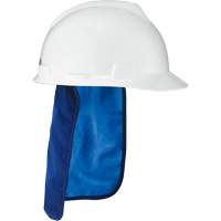 Tampon et voile pour le cou refroidissants pour casque de s&eacute;curit&eacute; Chill-Its 6717CT, Bleu Nia-Chem Ltd.