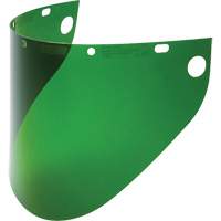 Fibre-Metal&reg; Extended View Faceshield Visor, Propionate, Green Tint Nia-Chem Ltd.