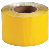 Ruban de marquage temporaire pour la chauss&eacute;e, 4" x 150', Vinyle, Jaune Nia-Chem Ltd.