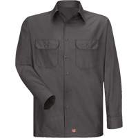 Long Sleeve Ripstop Shirt, Men's, 3X-Large, Charcoal Nia-Chem Ltd.