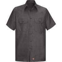 Short Sleeve Ripstop Shirt, Men's, 3X-Large, Charcoal Nia-Chem Ltd.